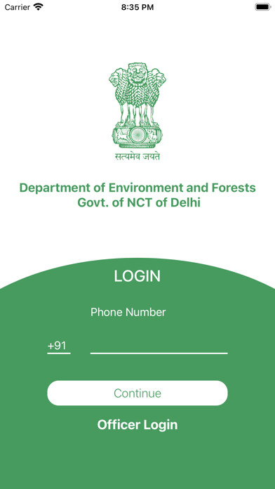 Emulate iPhone app Green Delhi App using MyAndroid Emulate iPhone app Green Delhi App using MyAndroid