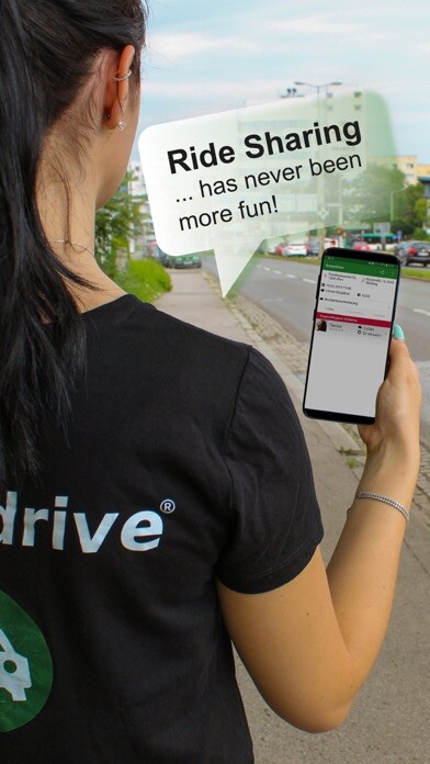 Emulate iPhone app Greendrive Mitfahrgelegenheit using MyAndroid