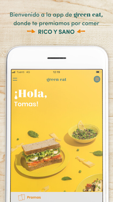 Emulate iPhone app Green Eat using MyAndroid Emulate iPhone app Green Eat using MyAndroid