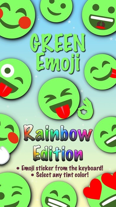 Emulate iPhone app GREEN Emoji • Stickers using MyAndroid Emulate iPhone app GREEN Emoji • Stickers using MyAndroid