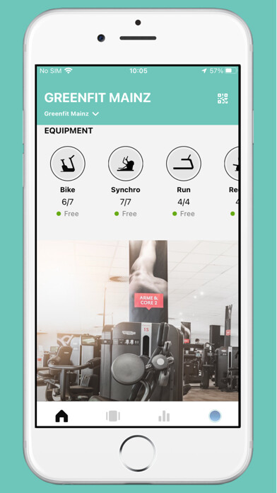 Emulate iPhone app GREENFIT MAINZ using MyAndroid Emulate iPhone app GREENFIT MAINZ using MyAndroid