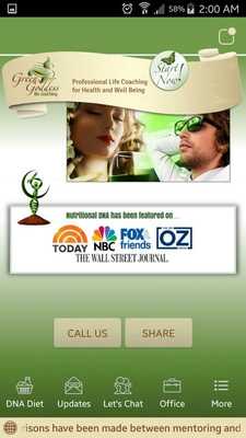 Emulate Android APK Green Goddess Coaching