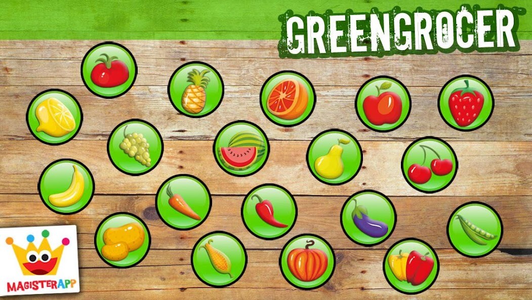 Run android online APK Greengrocer - Games for Kids from MyAndroid or emulate Greengrocer - Games for Kids using MyAndroid