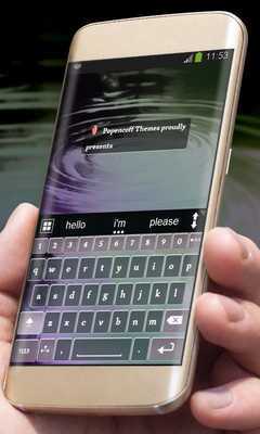 Emulate Android APK Greenish purple AiType Skin Emulate Android APK Greenish purple AiType Skin