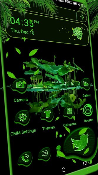 Run android online APK Green Leaves Theme Launcher from MyAndroid or emulate Green Leaves Theme Launcher using MyAndroid