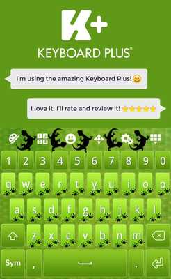 Emulate Android APK Green Lizard Keyboard