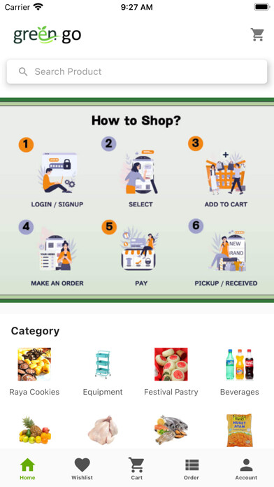 Emulate iPhone app Green n Go Supermarket using MyAndroid Emulate iPhone app Green n Go Supermarket using MyAndroid
