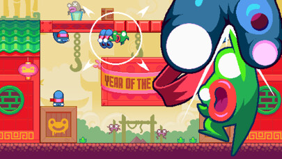 Emulate iPhone app Green Ninja: Year of the Frog using MyAndroid