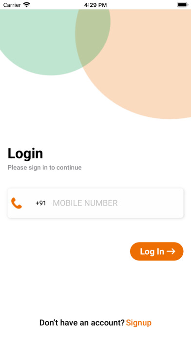 Emulate iPhone app Green Riders - Delivery App using MyAndroid Emulate iPhone app Green Riders - Delivery App using MyAndroid