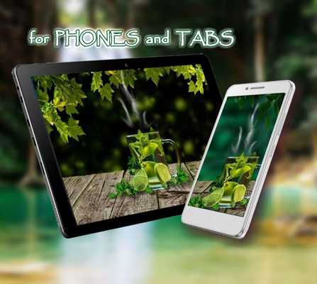 Emulate Android APK Green Tea live wallpaper Emulate Android APK Green Tea live wallpaper