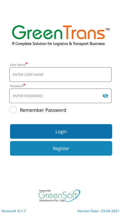 Emulate iPhone app GreenTransERP using MyAndroid Emulate iPhone app GreenTransERP using MyAndroid