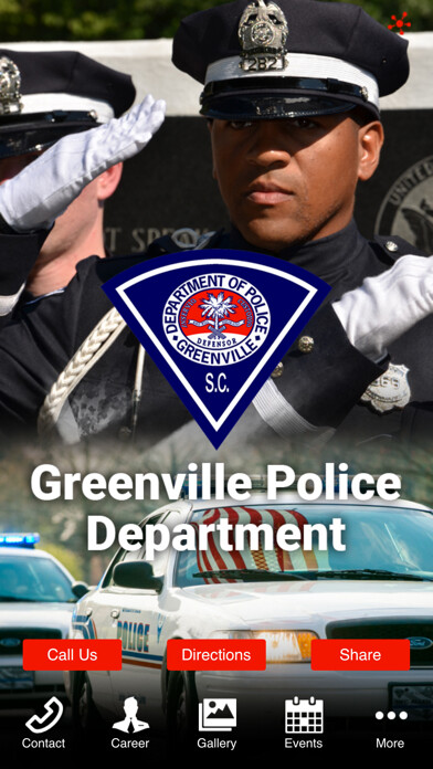 Emulate iPhone app Greenville Police Department using MyAndroid Emulate iPhone app Greenville Police Department using MyAndroid