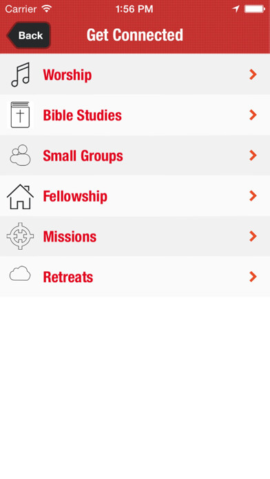 Emulate iPhone app Greenville Wesley using MyAndroid
