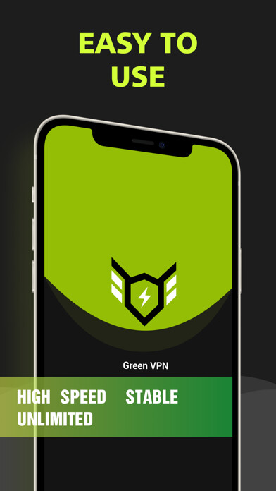Emulate iPhone app GreenVPN - Super Proxy Service using MyAndroid