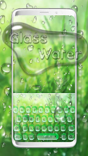 Emulate Android APK Green Water Drop Keyboard