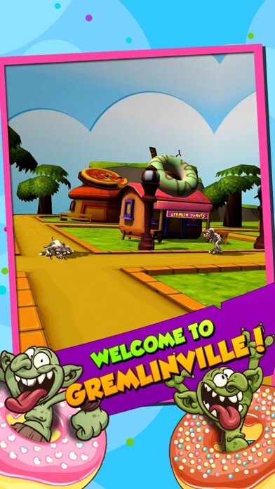 Emulate iPhone app Gremlin Donuts using MyAndroid
