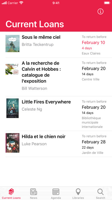 Emulate iPhone app Grenoble Municipal Library using MyAndroid Emulate iPhone app Grenoble Municipal Library using MyAndroid