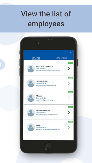 Emulate iPhone app Grey Chain ESS Admin using MyAndroid Emulate iPhone app Grey Chain ESS Admin using MyAndroid