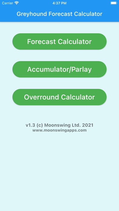 Emulate iPhone app Greyhound Betting Calculator using MyAndroid Emulate iPhone app Greyhound Betting Calculator using MyAndroid