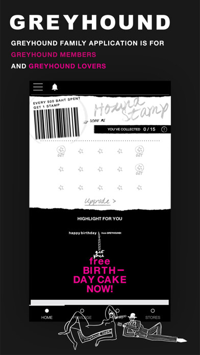 Emulate iPhone app Greyhound Family using MyAndroid