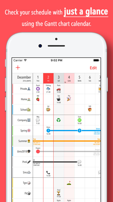 Emulate iPhone app Grid Calendar using MyAndroid Emulate iPhone app Grid Calendar using MyAndroid