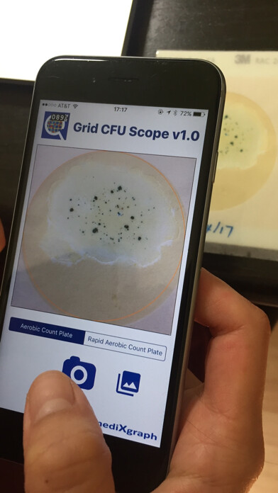 Emulate iPhone app Grid CFU Scope using MyAndroid