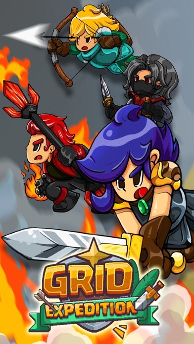 Emulate iPhone app Grid Expedition - RPG using MyAndroid
