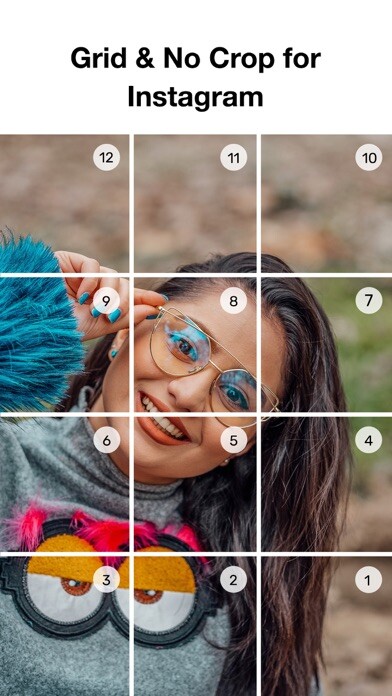 Emulate iPhone app Grid & No Crop for Instagram using MyAndroid