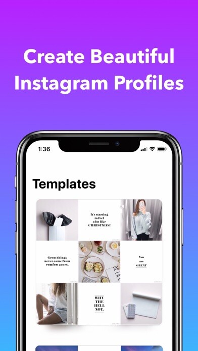 Emulate iPhone app Grid Up - Split Pics for Insta using MyAndroid