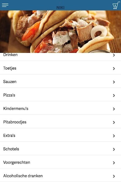 Run android online APK Grieks Restaurant Niki from MyAndroid or emulate Grieks Restaurant Niki using MyAndroid