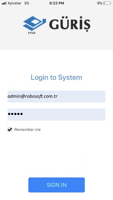 Emulate iPhone app Gri? Enerji using MyAndroid