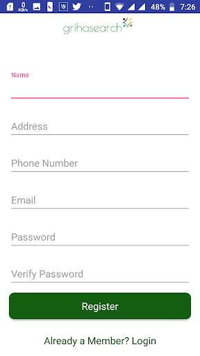 Run android online APK Griha Search from MyAndroid or emulate Griha Search using MyAndroid