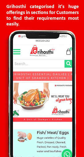 Run android online APK GRIHOSTHI Essential Dailies from MyAndroid or emulate GRIHOSTHI Essential Dailies using MyAndroid
