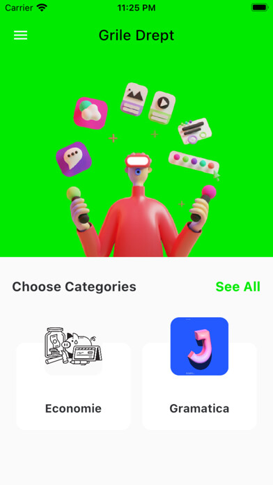 Emulate iPhone app Grile Admitere Drept using MyAndroid Emulate iPhone app Grile Admitere Drept using MyAndroid
