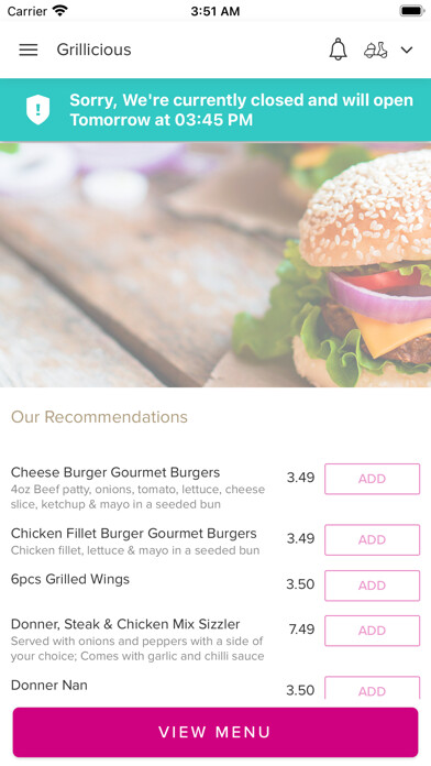 Emulate iPhone app Grillicious Bolton. using MyAndroid Emulate iPhone app Grillicious Bolton. using MyAndroid
