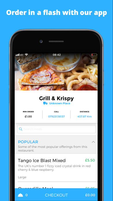 Emulate iPhone app Grill & Krispy using MyAndroid Emulate iPhone app Grill & Krispy using MyAndroid