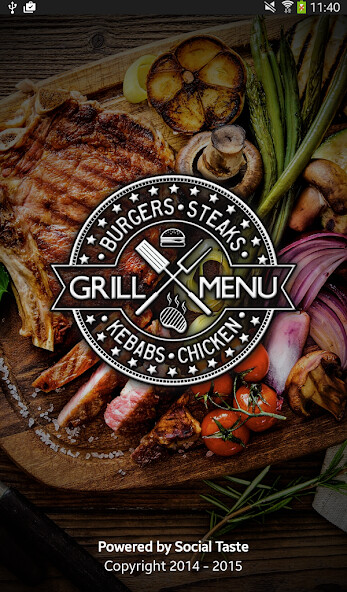 Emulate Android APK Grill Menu Emulate Android APK Grill Menu