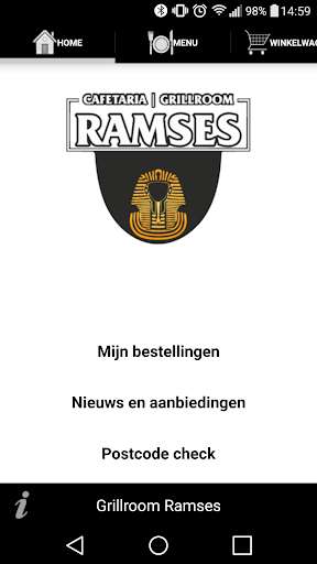 Run android online APK Grillroom Ramses Roosendaal from MyAndroid or emulate Grillroom Ramses Roosendaal using MyAndroid