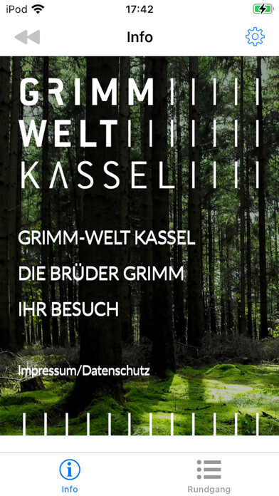 Emulate iPhone app GRIMMWELT - Leichte Sprache using MyAndroid Emulate iPhone app GRIMMWELT - Leichte Sprache using MyAndroid
