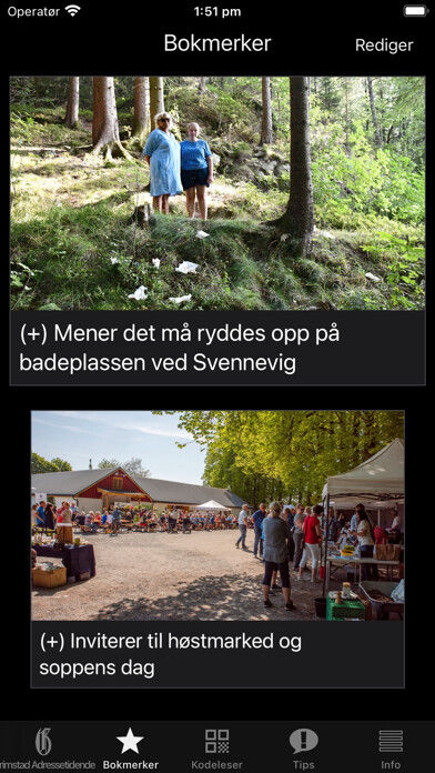 Emulate iPhone app Grimstad Adressetidende using MyAndroid Emulate iPhone app Grimstad Adressetidende using MyAndroid