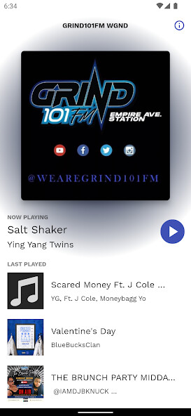 Run android online APK GRIND101FM from MyAndroid or emulate GRIND101FM using MyAndroid