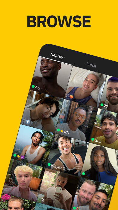 Emulate iPhone app Grindr - Gay Dating & Chat using MyAndroid