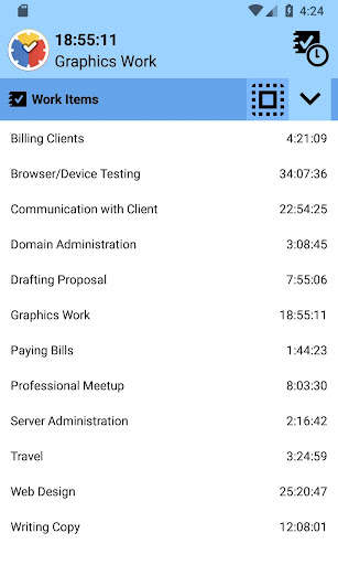 Run android online APK Grindstone Time Tracker from MyAndroid or emulate Grindstone Time Tracker using MyAndroid
