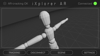 Emulate iPhone app GripTools iXplorer AR using MyAndroid