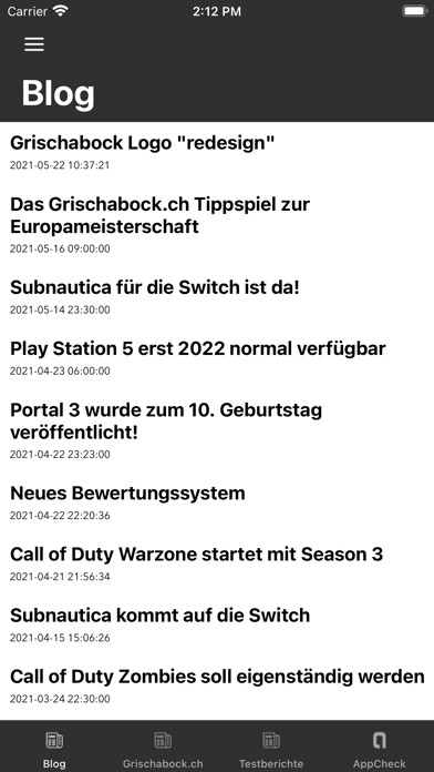 Emulate iPhone app Grischabock.ch using MyAndroid Emulate iPhone app Grischabock.ch using MyAndroid