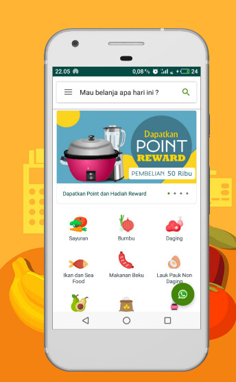 Run android online APK Griya Sayur from MyAndroid or emulate Griya Sayur using MyAndroid