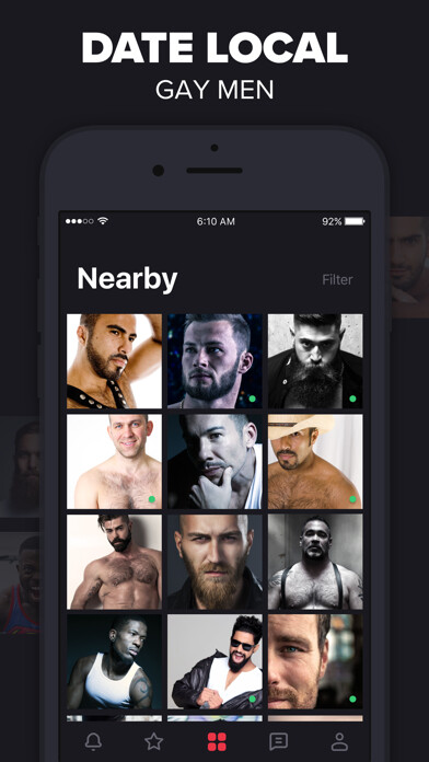 Emulate iPhone app Grizzly- Gay Dating & Chat using MyAndroid