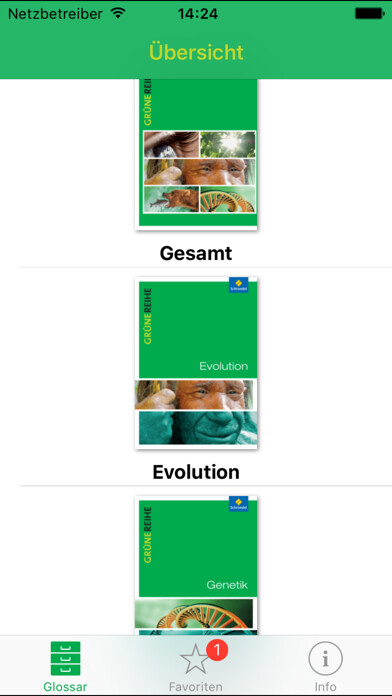 Emulate iPhone app Grüne Reihe Glossar using MyAndroid Emulate iPhone app Grüne Reihe Glossar using MyAndroid