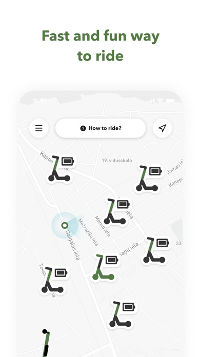 Emulate iPhone app grön golf scooter using MyAndroid Emulate iPhone app grön golf scooter using MyAndroid