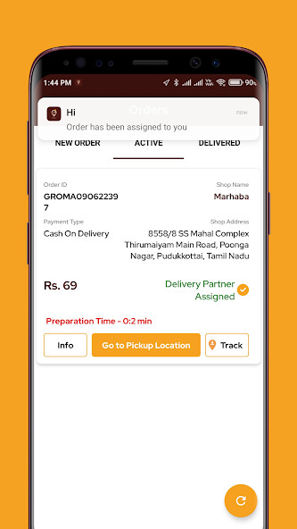 Run android online APK Grobux Delivery from MyAndroid or emulate Grobux Delivery using MyAndroid